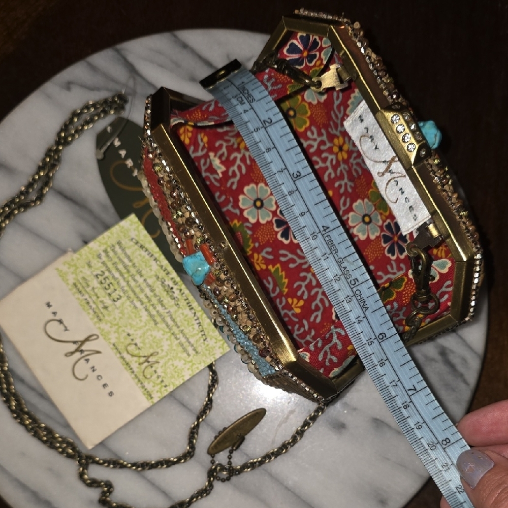 Mary Frances Multicolor Beaded Clutch - Picture 4 of 16